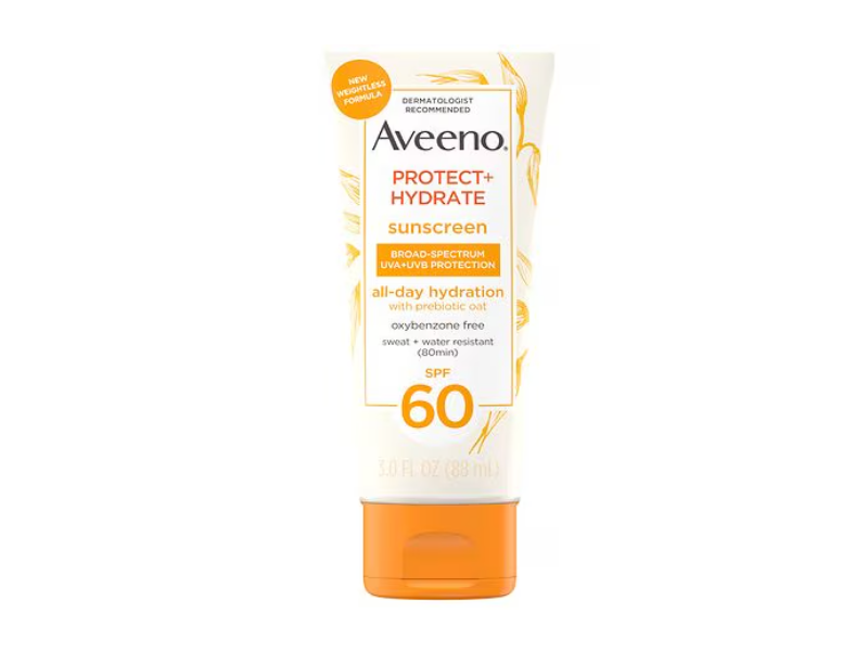 Aveeno Protect + Hydrate Sunscreen, SPF 60, 3 fl oz/ 88 mL