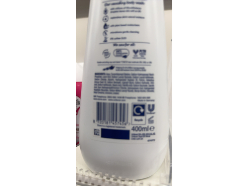 Dove Advanced Care Deeply Nourishing Body Wash, 400 mL