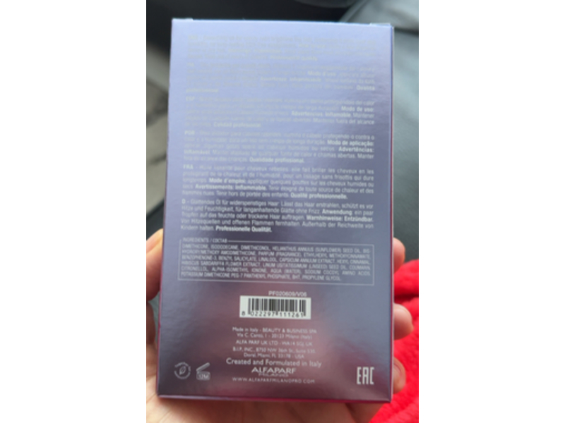 Alfaparf Milano Semi Di Lino Smoothing Hair Oil, 3.38 fl oz/100 mL