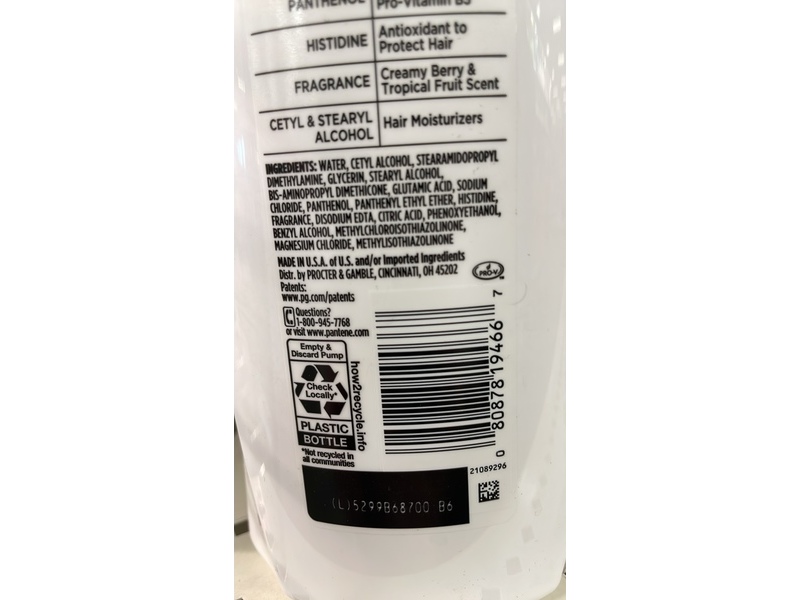 Pantene Pro-V Repair & Protect Conditioner, 21.4 fl oz/635 mL