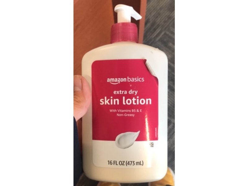 Amazon Basics Extra Dry Skin Lotion, 16 fl oz/473 mL