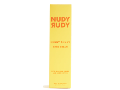 Nudy Rudy Hunny Bunny Hand Cream, Manuka Honey & Shea Butter, 3.4 fl oz/100 mL