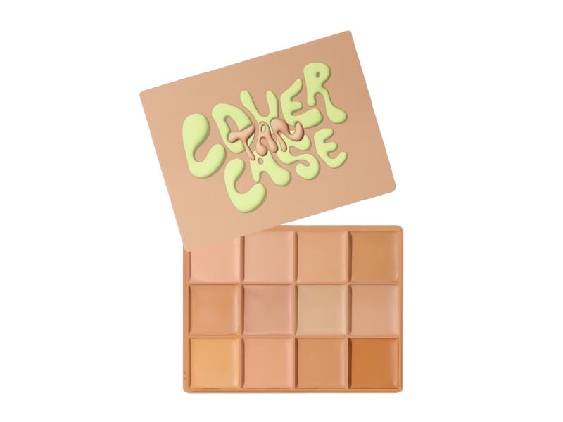 Made By Mitchell Cover Case Foundation Palette, Tan