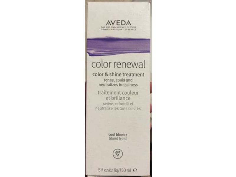 Aveda Color Renewal Color & Shine Treatment, Cool Blonde, 5 fl oz/150 mL