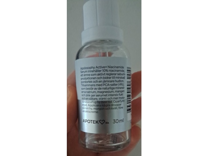 Apolosophy Active+ Niacinamide 10% Serum, 30 mL