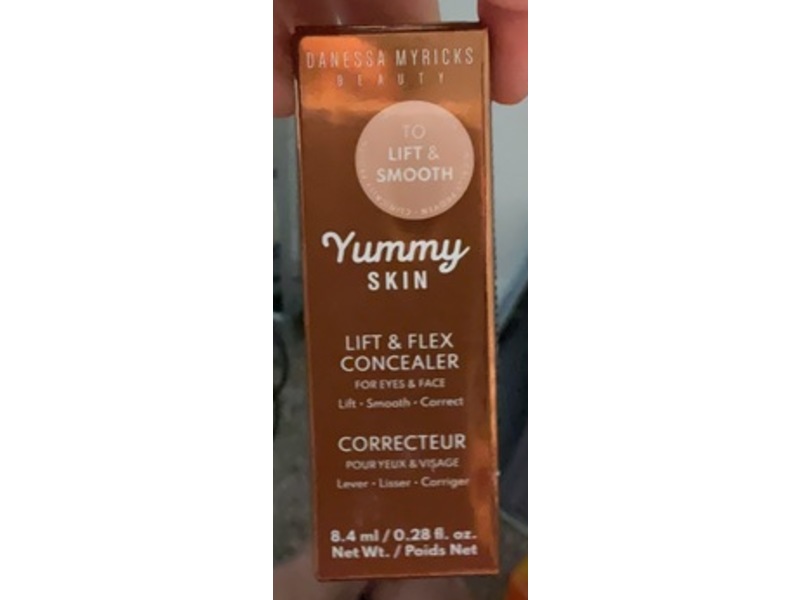 Danessa Myricks Beauty Yummy Skin Lift & Flex Concealer, 6, 0.28 fl oz/8.4 mL