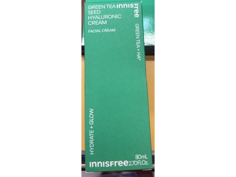 Innisfree Jumbo Hyaluronic Acid Cream, Green Tea Seed, 2.7 fl oz/80 mL