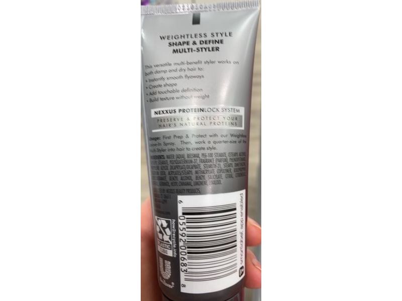Nexxus Weightless Style Shape & Define Multi-Styler, 3.4 fl oz/100 mL