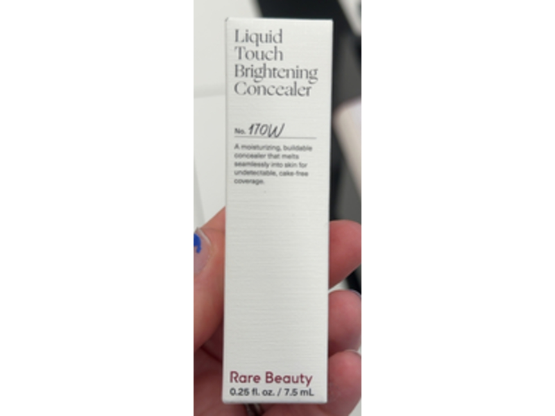 Rare Beauty Liquid Touch Brightening Concealer, 170W, 0.25 fl oz/7.5 mL