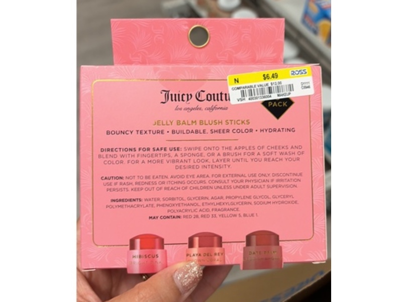 Juicy Couture Jelly Balm Set, 0.96 oz/27.3 g