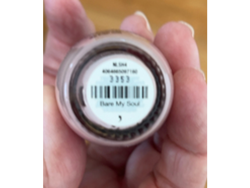 O.P.I Nail Lacquer, NL SH4 Bare My Soul, 0.5 fl oz/15 mL