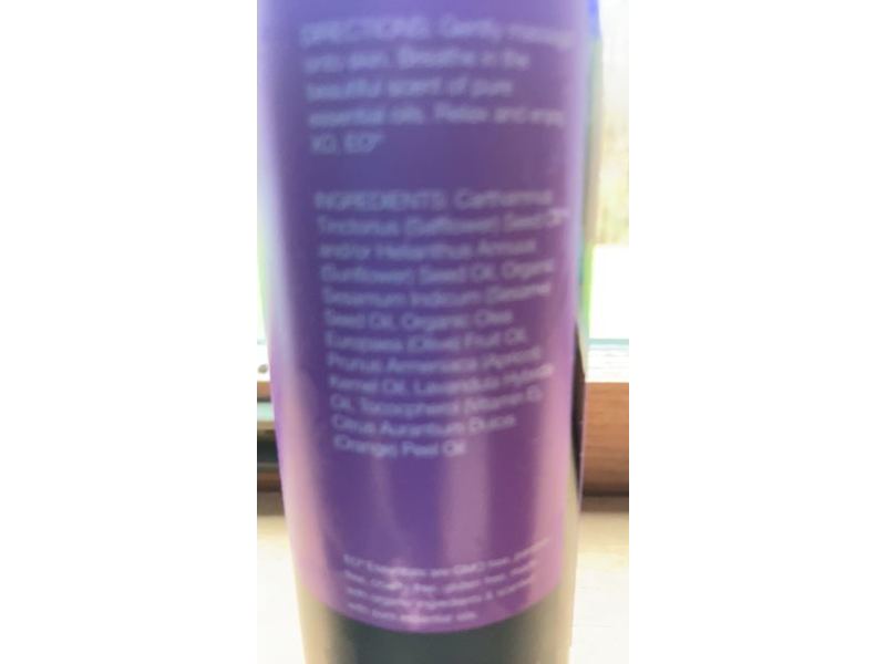 Eo Essentials Botanical Body Oil, Lavender + Orange, 8 fl oz/236 mL