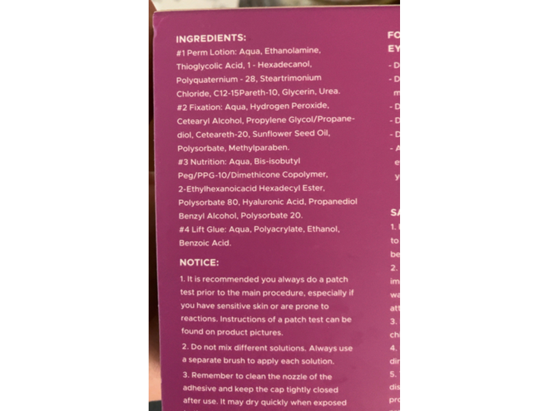 Ayasal The Ultimate Eyebrow Lamination Kit