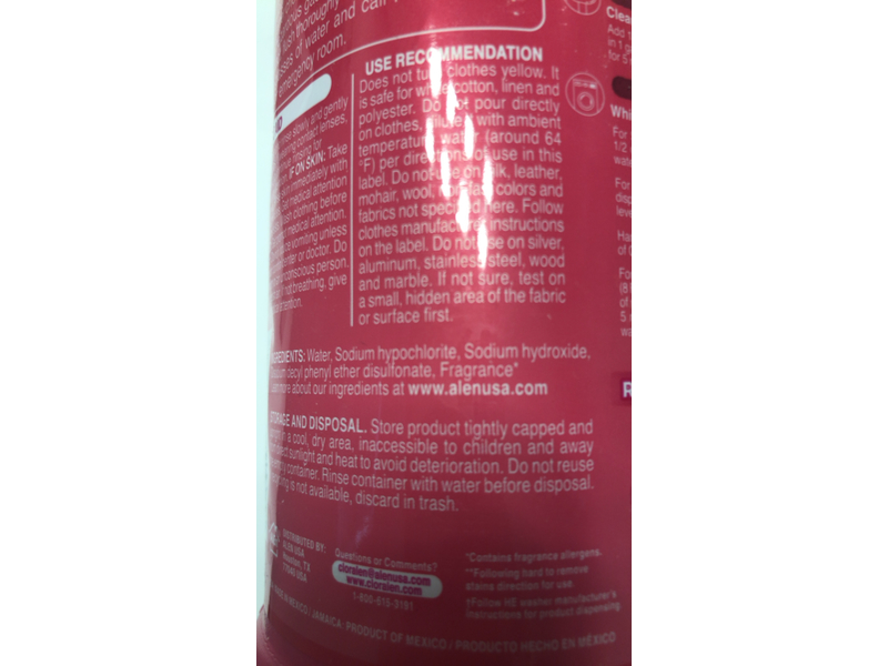 Cloralen Liquid Bleach, Floral Fantasy, 32.12 fl oz/950 mL