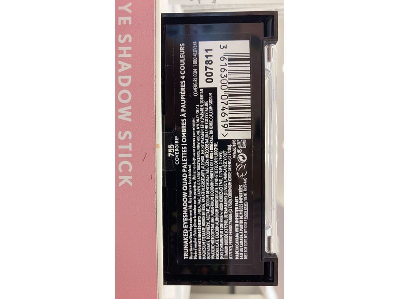 COVERGIRL Trunaked Quad Eyeshadow Palette, Glamping, Desert Glamping, 0.06 Ounce