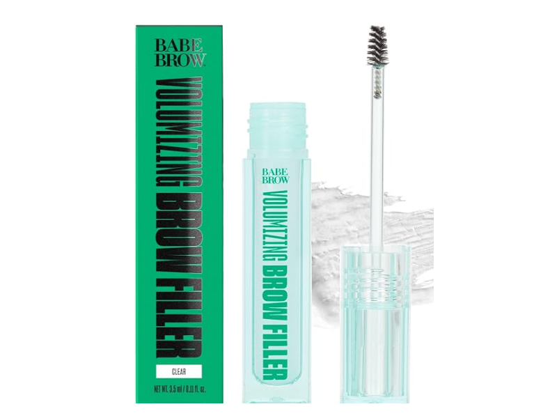 Babe Original Volumizing Brow Filler, Clear, 0.11 oz/3.3 g