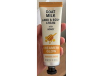 Creamery Glow Goat Milk Hand & Body Cream, Honey, 3 fl oz/89 mL - thumbnail 2