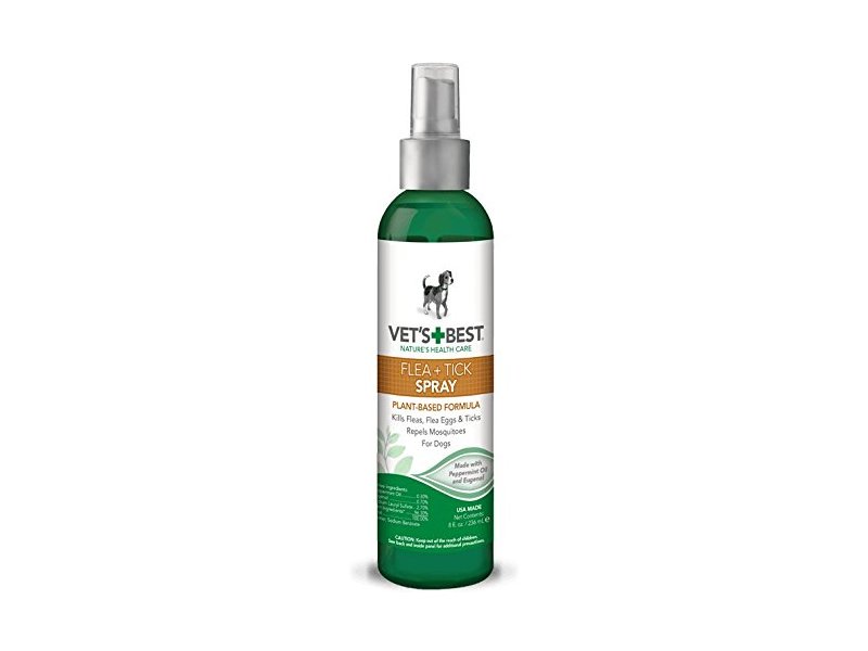 Vets Best Flea & Tick Spray, 8 fl oz/236 mL