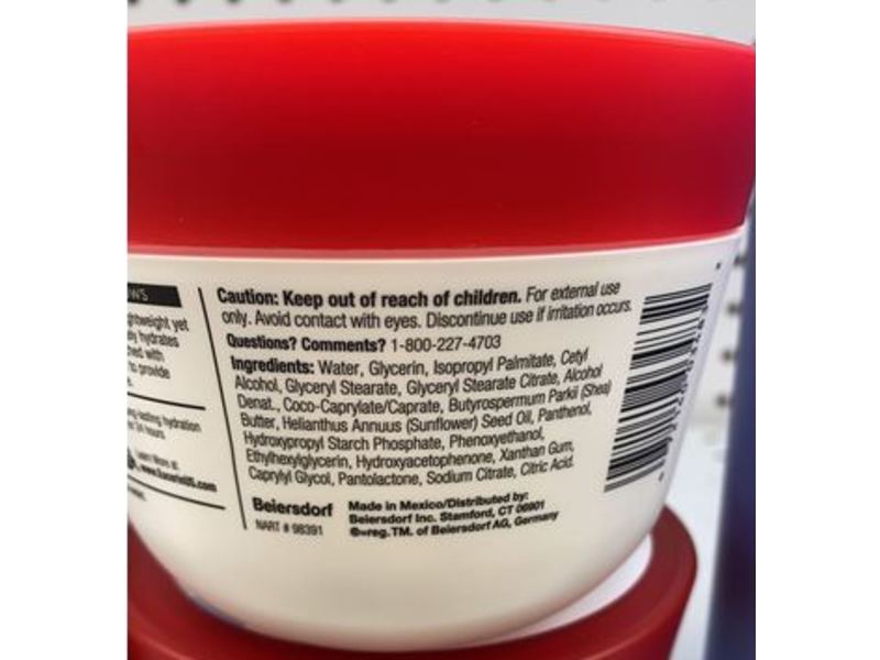 Eucerin Daily Hydration Gel Cream, Dry Skin, 12 oz