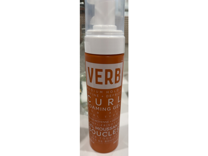 Verb Curl Foaming Gel, 6.7 fl oz