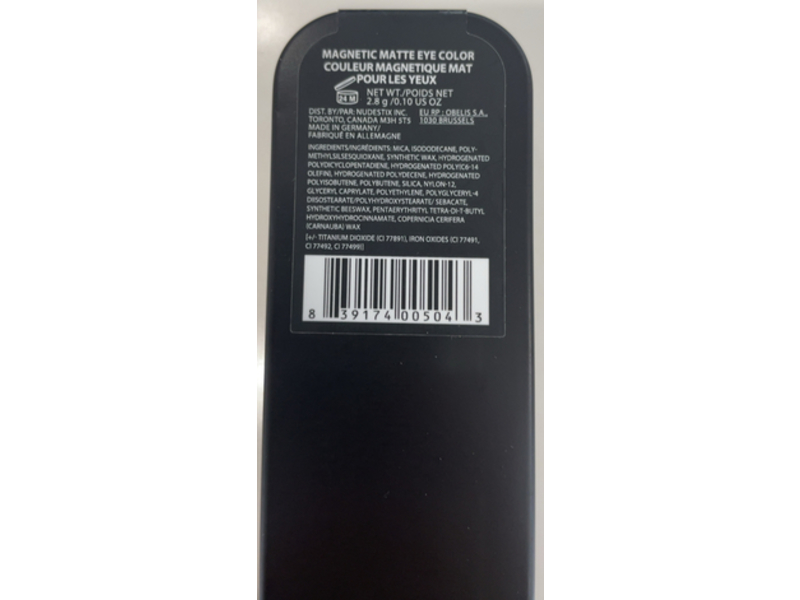 Nudestix Magnetic Matte Eye Color Pencil, Putty, 0.10 fl oz/2.8 g