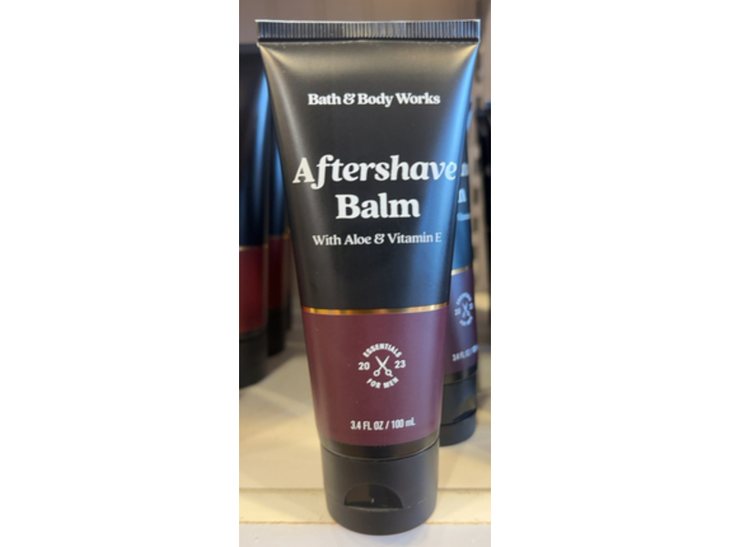 Bath & Body Works Aftershave Balm, Aloe & Vitamin E, 3.4 fl oz/100 mL