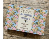Crabtree & Evelyn Triple Milled Soap, Almond & Soap, 7 oz/200 g - Image 3