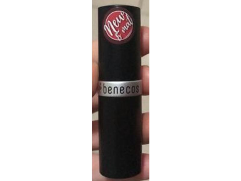Benecos Natural Matte Lipstick, Very Berry, 5 mL