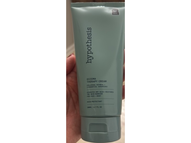 Hypothesis Eczema Therapy Cream, Colloidal, Oatmeal + Ceramides, 6.7 fl oz/200 mL