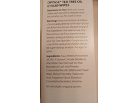 Optase Tea Tree Oil Eyelid Wipes, 30 Count - thumbnail 3
