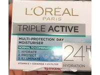 L'Oréal Paris Dermo-Expertise Triple Active Day Multi-Protection Moisturiser, 50 mL - thumbnail 2
