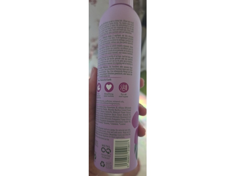 Flora & Curl Style Me. Curl Defining Gel, Sweet Hibiscus, 10.1 fl oz/300 mL