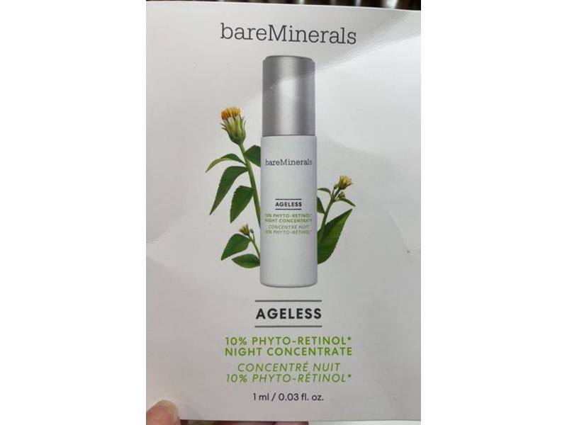 bareMinerals Ageless Night Concentrate, 0.03 fl oz/1 mL