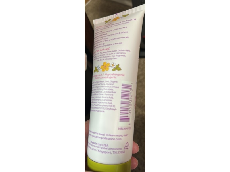 The Naked Bee Wildflower Honey Hand & Body Lotion, 8 fl oz/237 mL
