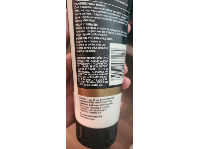 Pantene Pro-V Stylers Maximum Hold Gel, Level 4, 6.8 oz/193 g