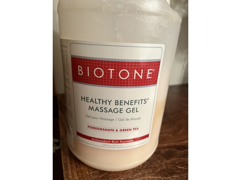 Biotone Massage Gel, Pomegranate and Green Tea, 128 fl oz/3776 ml