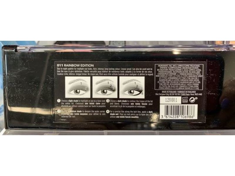 Rimmel London Magnif'Eyes Rainbow Edition, 011 Rainbow, 0.5 oz/14.2 g