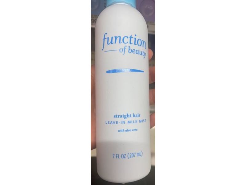 Function Of Beauty Straight Hair Leave-In Milk Mist, 7 fl oz/207 mL