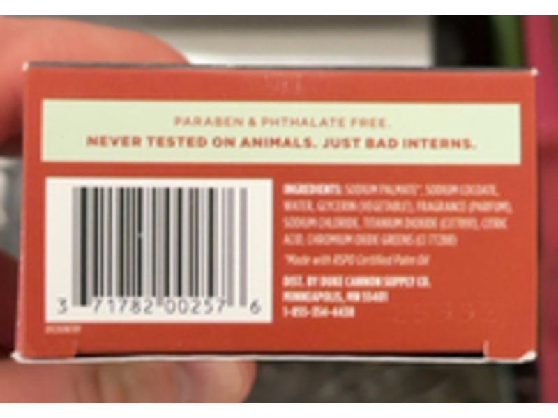 Duke Cannon Big Ass Brick Of Soap High Country Soap, Birchwood + Tonika, 10 oz