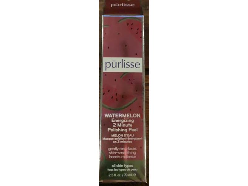 Purlisse Watermelon 2 Minute Polishing Peel, 2.5 fl oz/70 mL