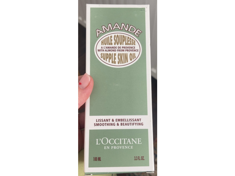L'Occitane Almond Supple Skin Oil, 3.3 fl oz/100 mL