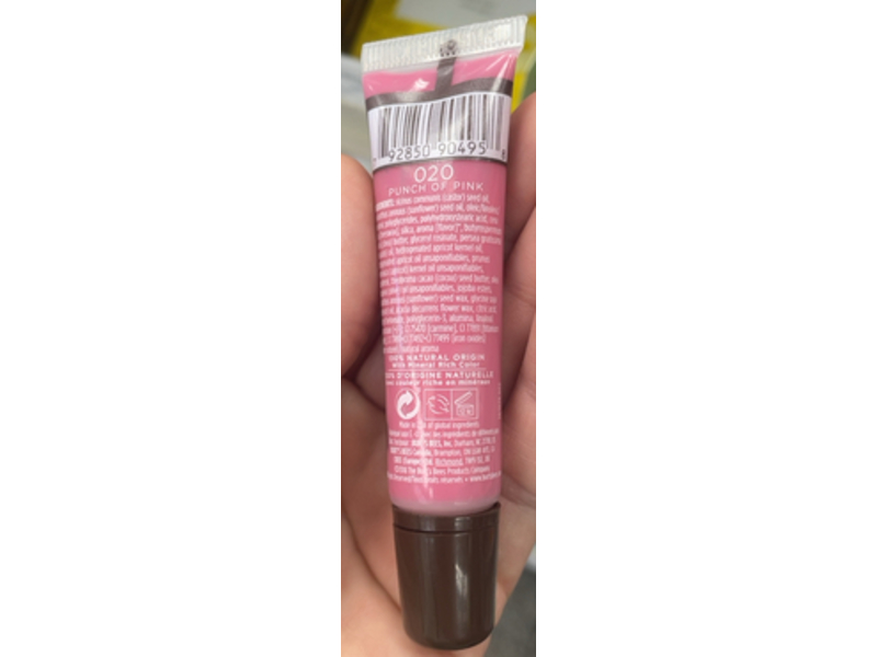 Burt's Bees Lip Gloss, Punch Of Pink, 0.5 oz/14.1 g