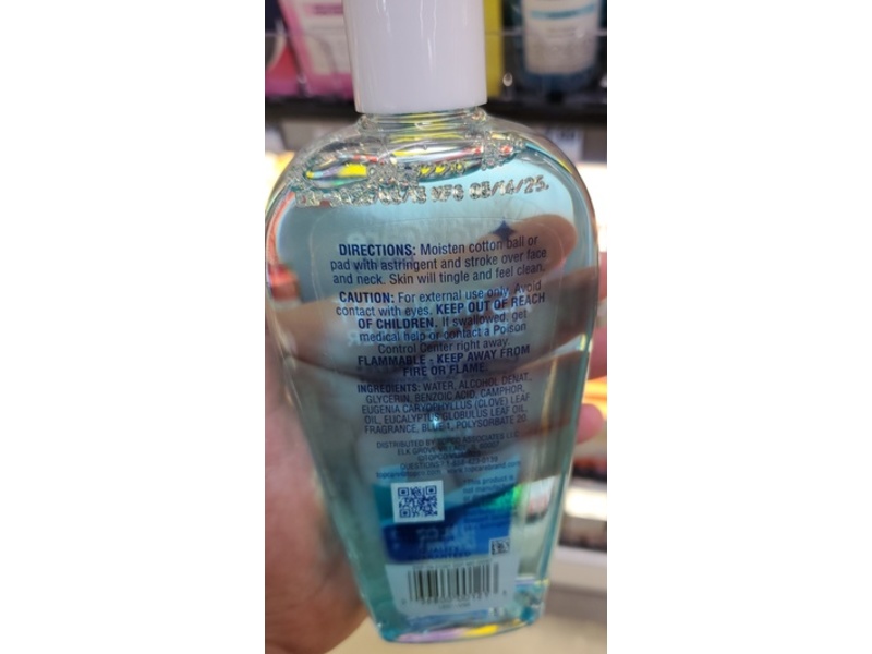 Top Care Astringent Skin Cleanser, Sensitive Skin, 10 fl oz/296 mL