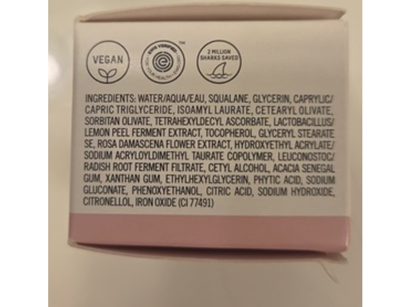 Biossance Face Moisturizer, Squalane + Vitamin C Rose, 0.5 fl oz/15 mL