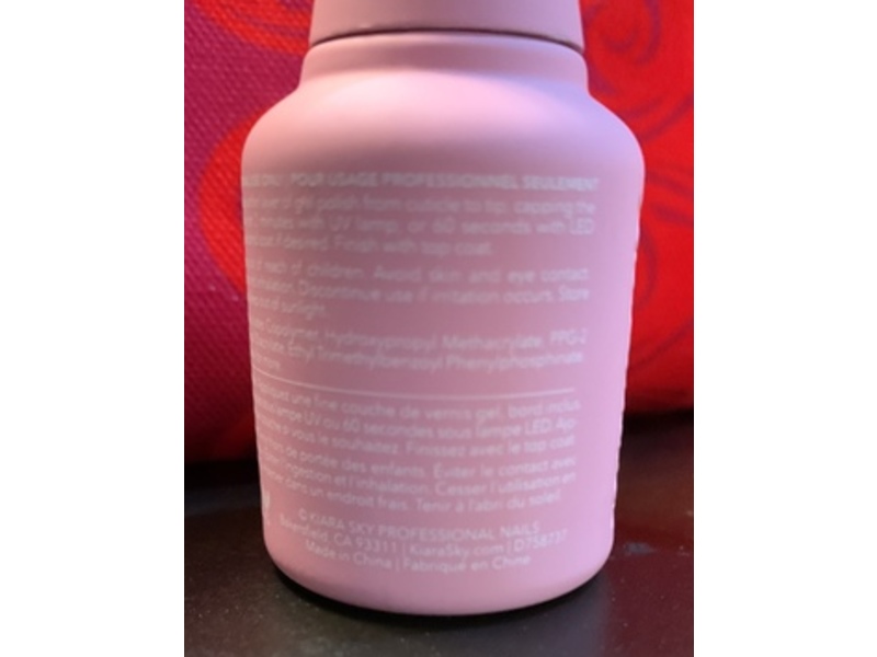 Kiara Sky Gel Polish, Pink Your Poison, 0.5 fl oz/15 mL
