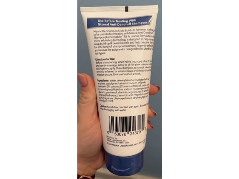 Nizoral Pre-Shampoo Scalp Build Up Remover, Micro Exfoliating Technology, 5 fl oz/148 mL