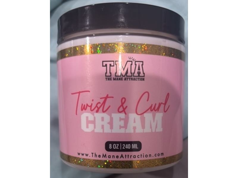 The Mane Attraction Twist & Curl Cream, 8 oz/240 mL