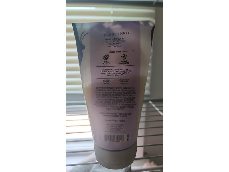 Bath & Body Works Creamy Body Scrub, Butterfly, 8 oz/226 g