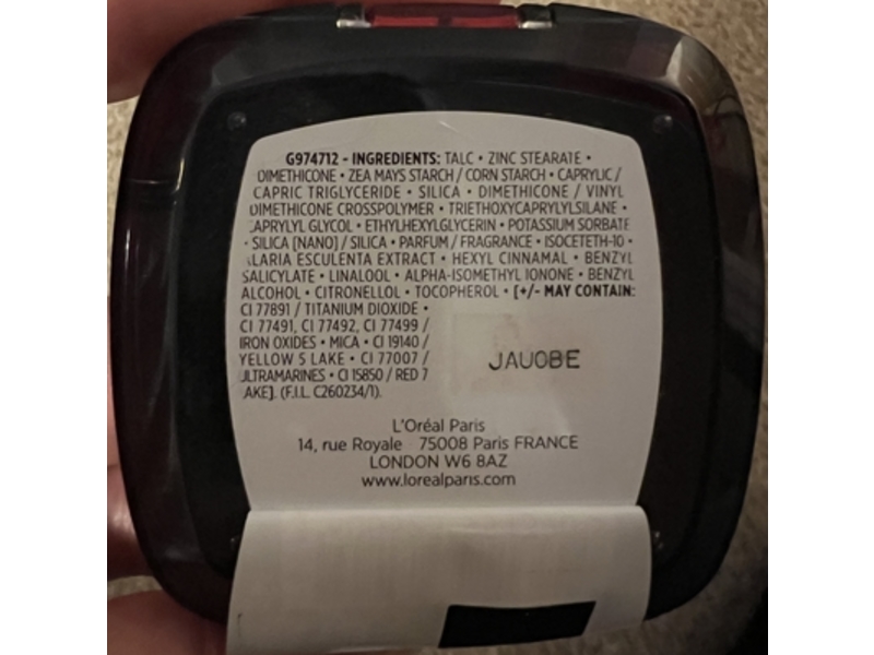 L'Oreal Paris Infallible 24H Fresh Wear Foundation Powder, 40 Cashmere, 9 g