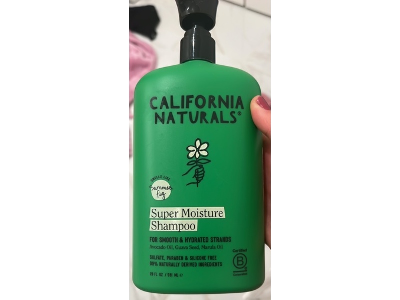 California Naturals Super Moisture Shampoo, Summer Fig, 20 fl oz/591 mL